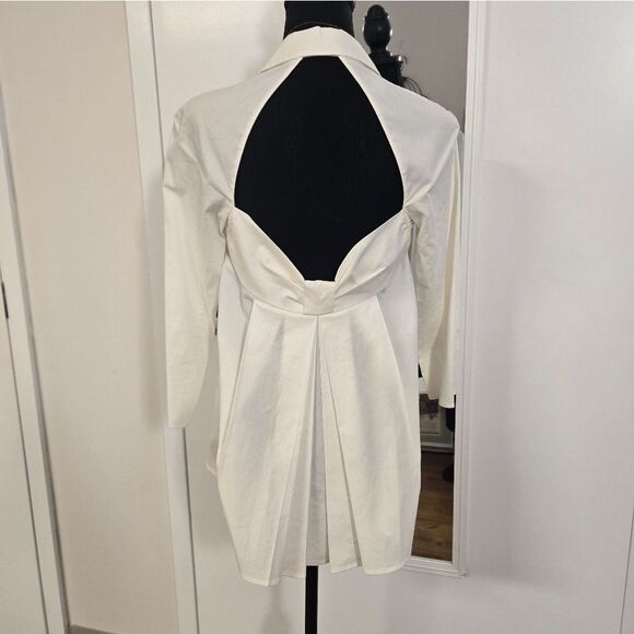 Anne Fontaine Open Back Blouse - Picture 4 of 14